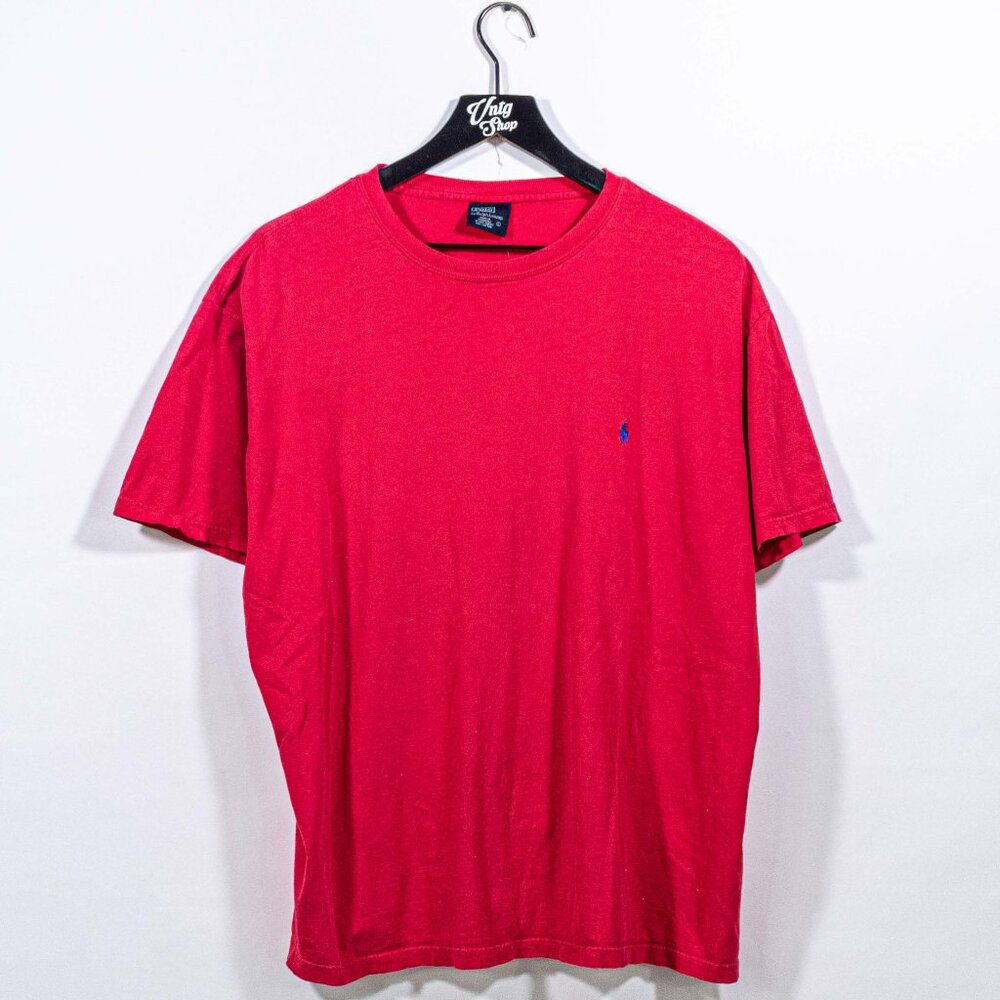 Polo Ralph Lauren Pony Sun Faded T-Shirt Large VTG 90s Streetwear Preppy